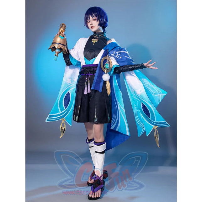 Genshin Impact Scaramouche Wanderer Cosplay Costume C07166 Aa Costumes