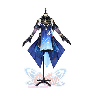 Genshin Impact Ganyu Cosplay Costume Twilight Blossom C08823 Aa Costumes