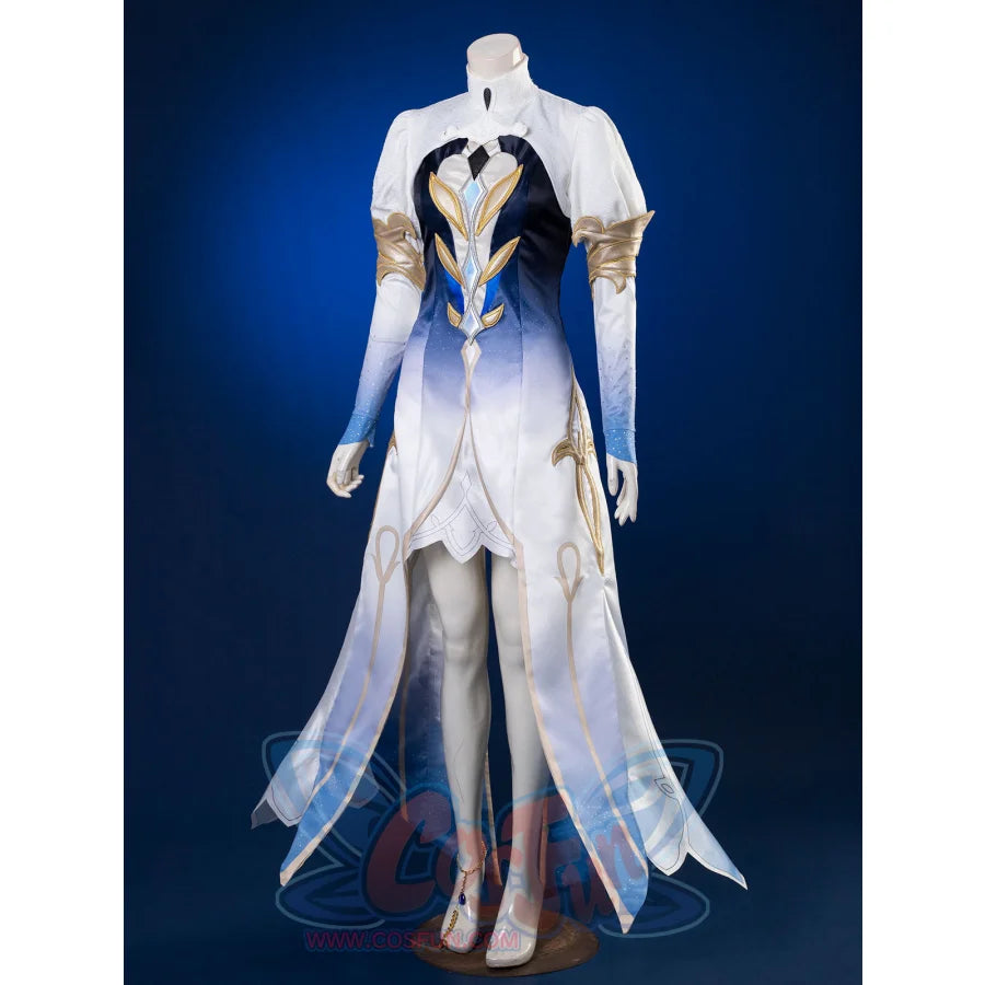 Genshin Impact God Of Justice Focalors Hydro Archon Cosplay Costume C08789 A Costumes