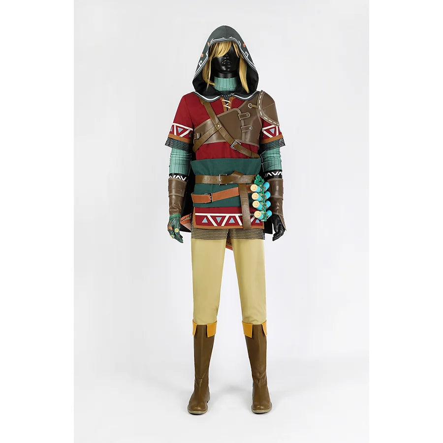 The Legend of Zelda: Tears of the Kingdom Link Hylians Cosplay Costume -  cosfun