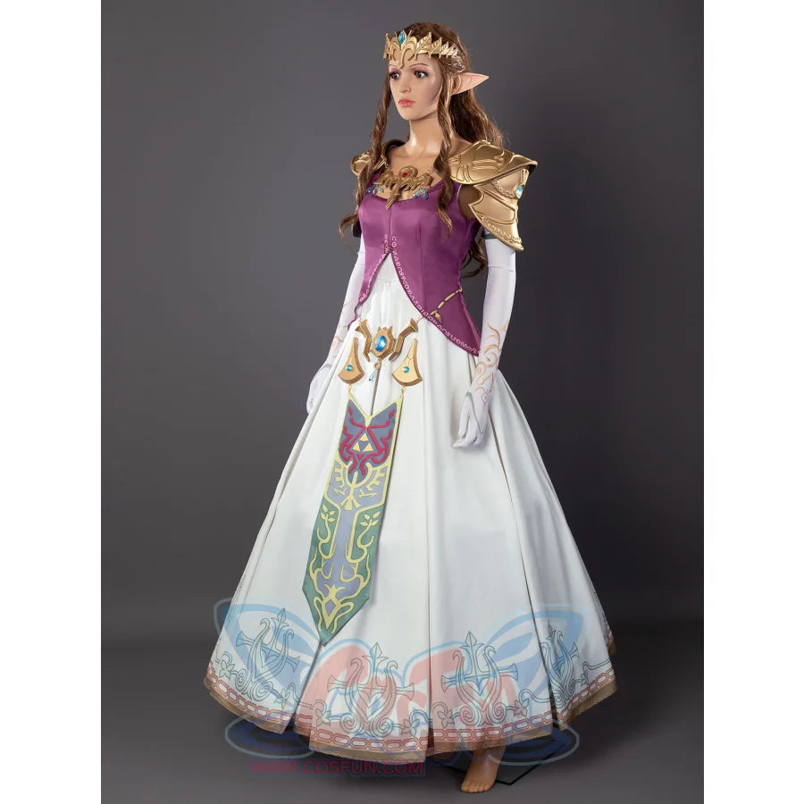 The Legend Of Zelda: Twilight Princess Zelda Cosplay Costumes Dress Mp005257