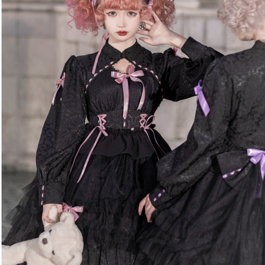 Autumn Multi-layer Lolita Long Sleeve Dress S22813