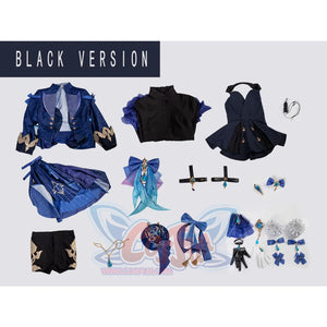 【Ready To Ship】Genshin Impact Black/White Furina Hydro Archon Cosplay Costume C08735 Aaa Costumes