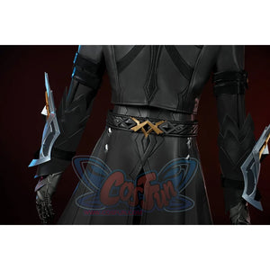 Pre-Sale Genshin Impact Fatui Harbinger The Captain Il Capitano Cosplay Costume C09227 Aaa Costumes