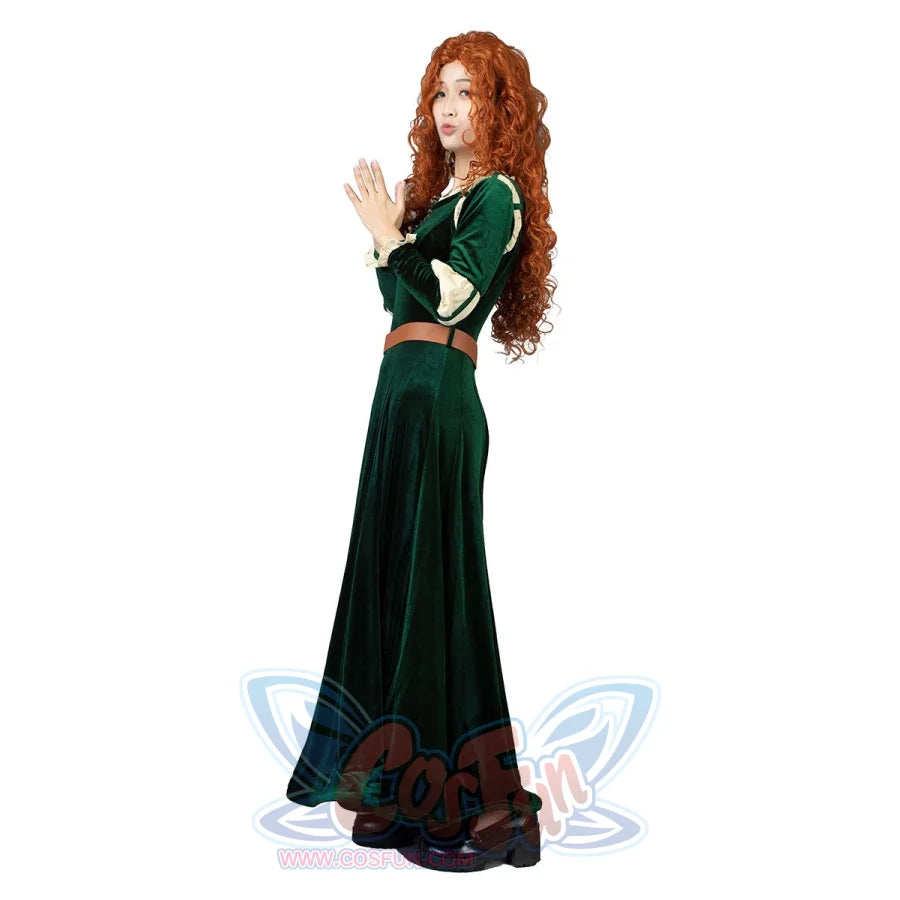 Brave Merida Cosplay Costumes Indigene Retro Dress Mp003883