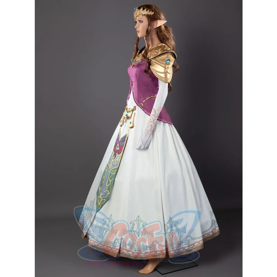 The Legend Of Zelda: Twilight Princess Zelda Cosplay Costumes Dress Mp005257