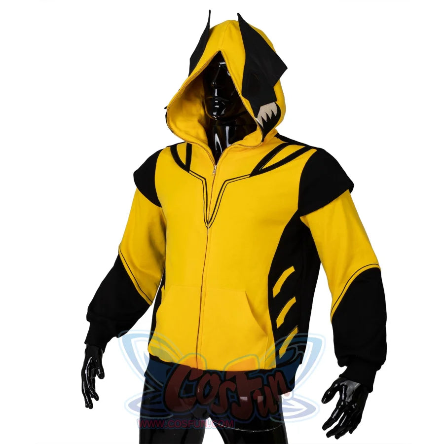 【Free Shipping】Cosfun Original Wolverine Derivative Full Zip Hoodie Sweatshirt Fy0058