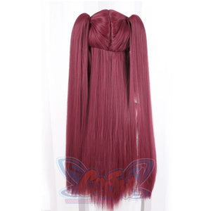 My Dress-Up Darling Kitagawa Marin Double Ponytail Vermilion Long Wig 00117 Wigs