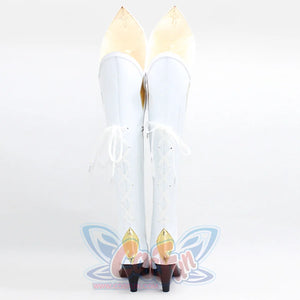 Genshin Impact Jean Cosplay Shoes Women Boots C00964 &