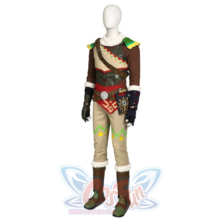 The Legend Of Zelda: Breath The Wild Link Cosplay Costumes C09297