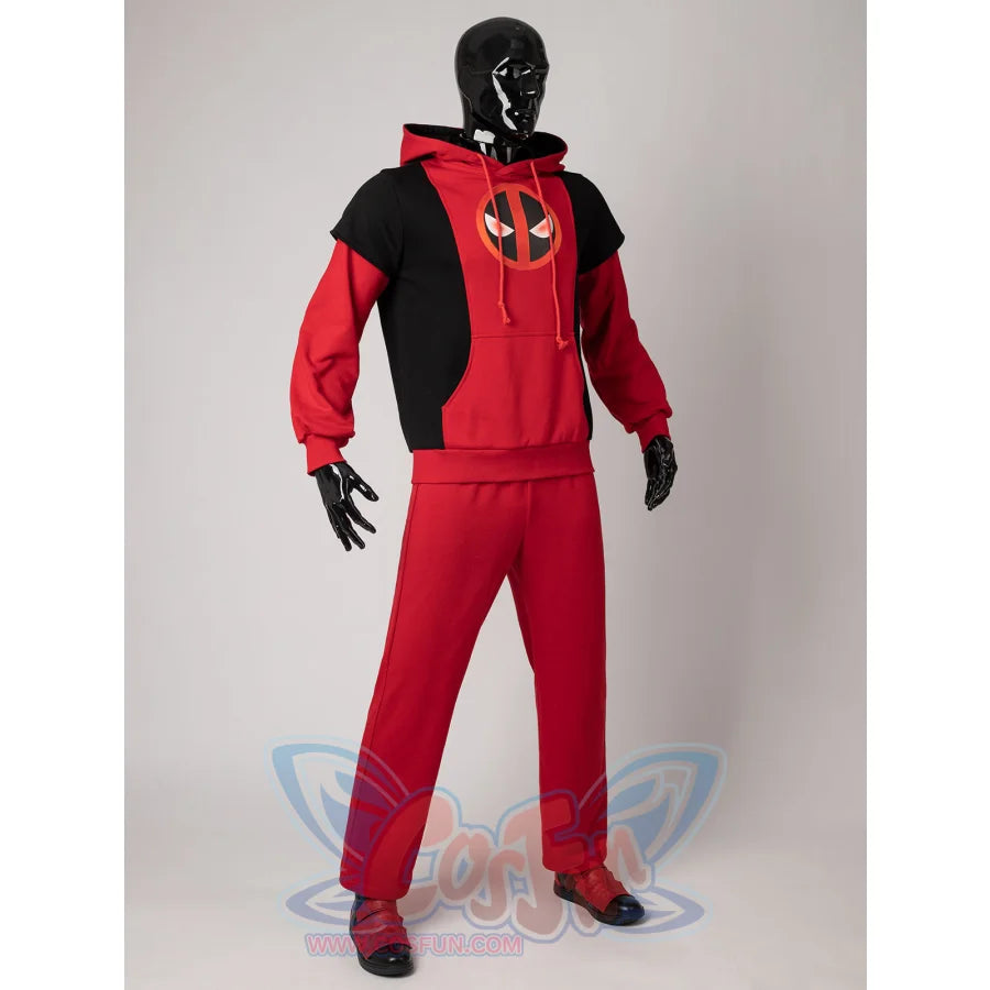 Cosfun Original Deadpool Wade Winston Wilson Derivative Hoodie Sweatshirt Fy0113