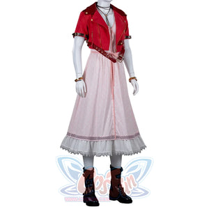 Final Fantasy Vii Rebirth Ff7R Aerith Gainsborough Cosplay Costume C09173 Aaa Costumes