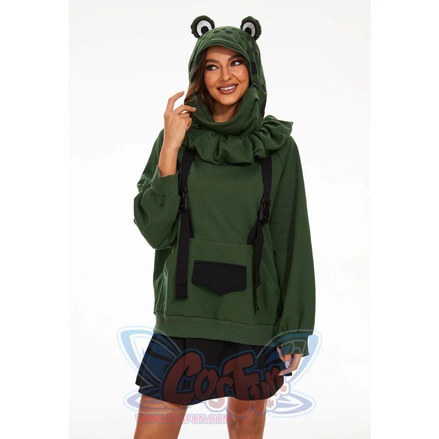 【Ready To Ship + Free Shipping】Cosfun Original Animal Tales: The Frog Prince Green Pullover