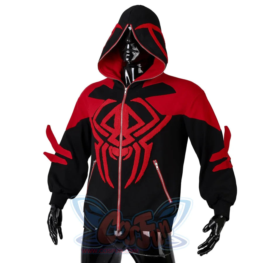 Cosfun Original Spider-Man Zip-Up Hoodie Sweatshirt If0006