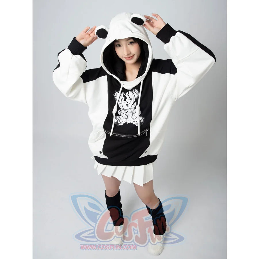 Cosfun Original Savage Bear Cosplay Hoodie A00002 Sweatshirt