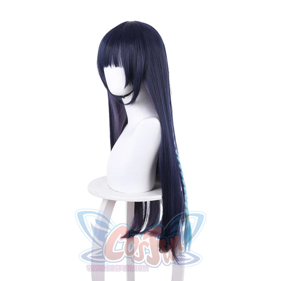 Genshin Impact Yun Jin Cosplay Wigs Long Hair Detachable Gradient Double Braids C00930