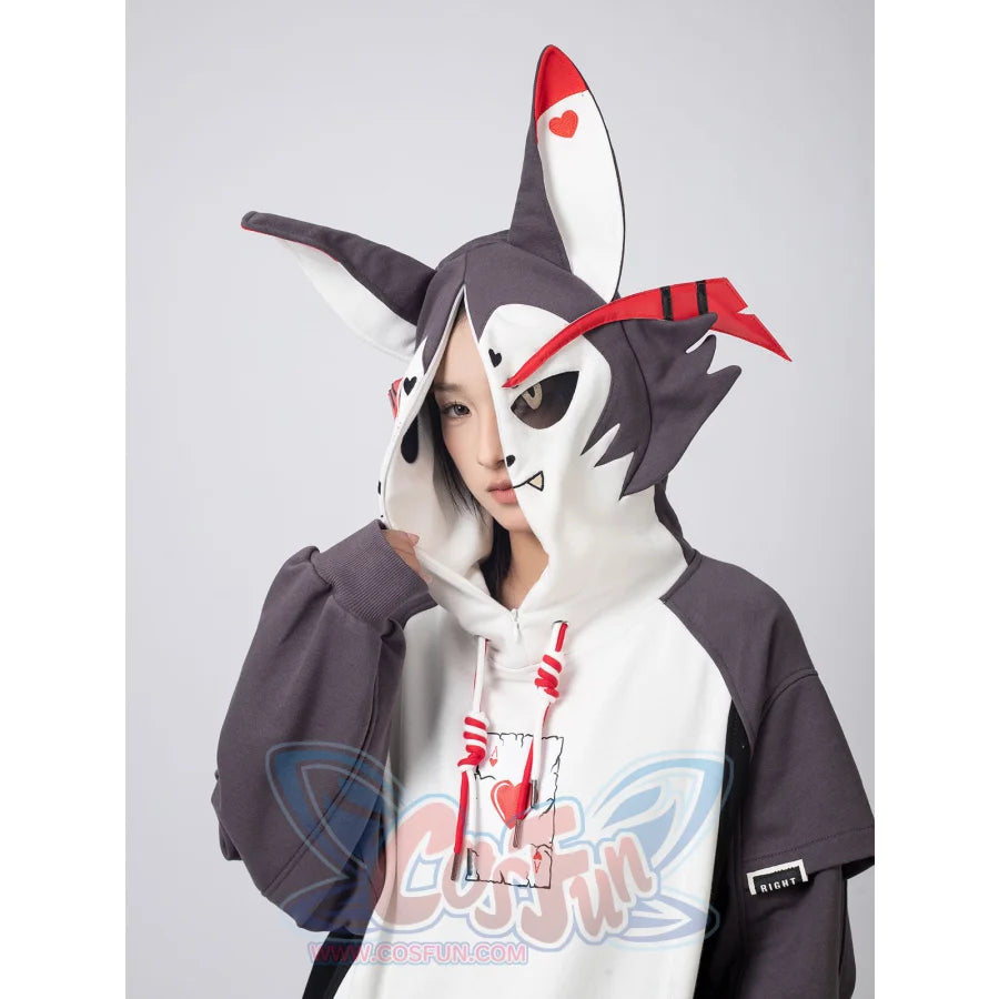 Cosfun Original Demon Magician Cosplay Full Zip Hoodie A00008 Sweatshirt