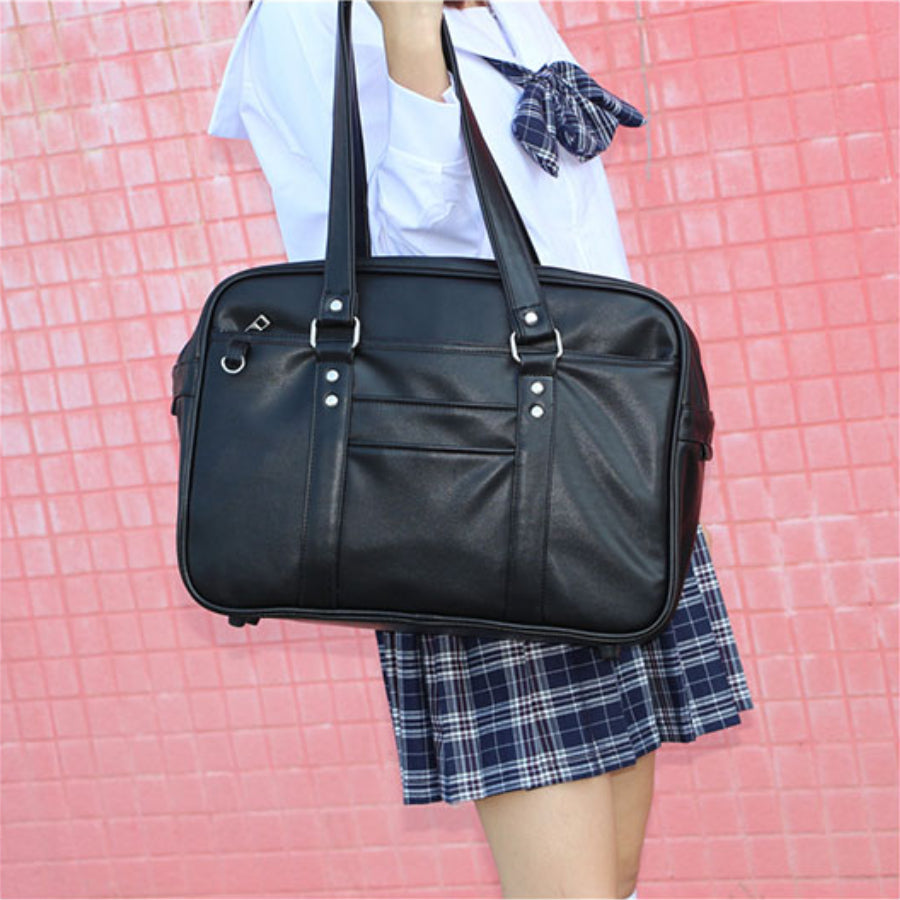 Japanese College Style Large Size Student Handbag S22939