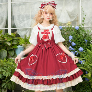 Summer Sweet And Lovely Lolita Jumper Skirt