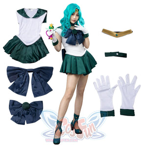 Ready To Ship Sailor Neptune Kaiou Michiru Cosplay Costume Mp000515 Costumes