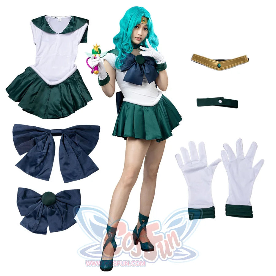 Sailor Neptune Kaiou Michiru Cosplay Costume Mp000515 Costumes