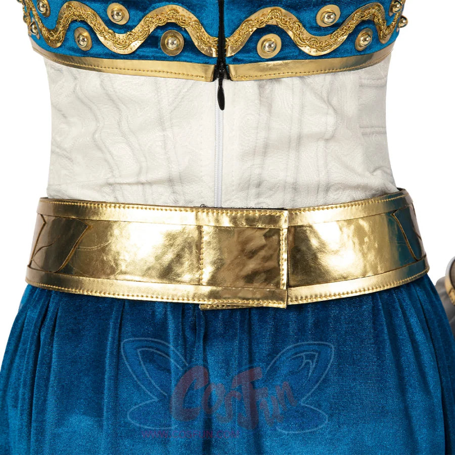 The Legend Of Zelda: Breath The Wild Princess Zelda Dress Cosplay Costumes C09024