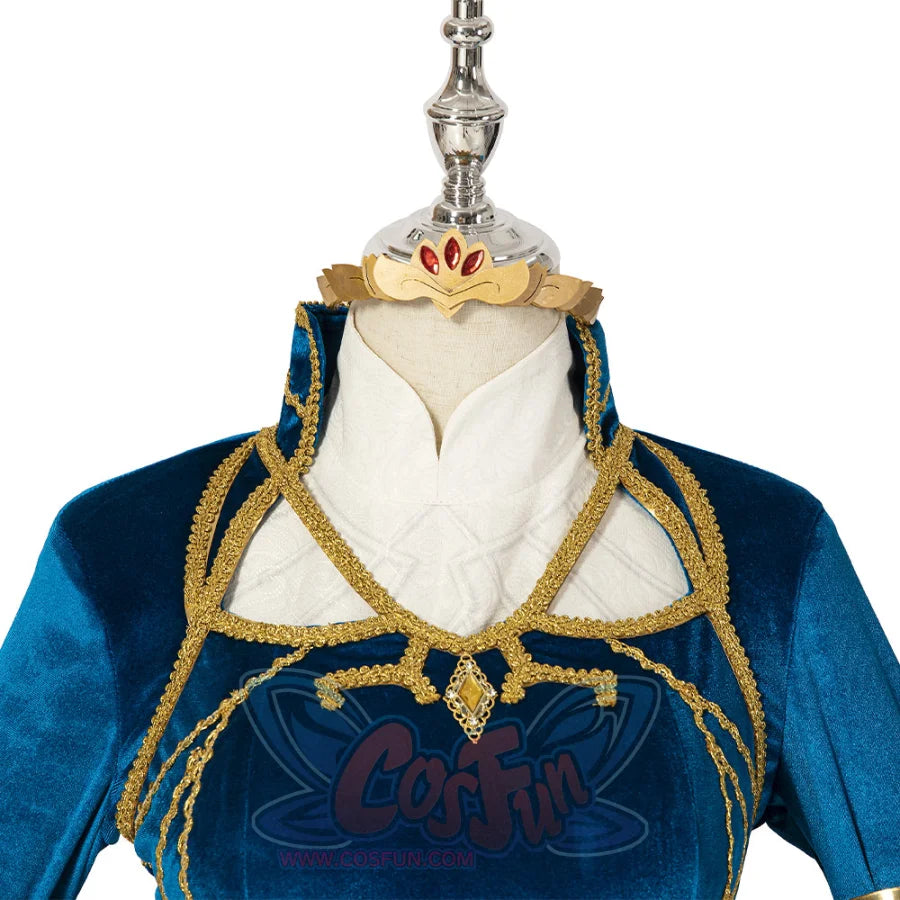 The Legend Of Zelda: Breath The Wild Princess Zelda Dress Cosplay Costumes C09024