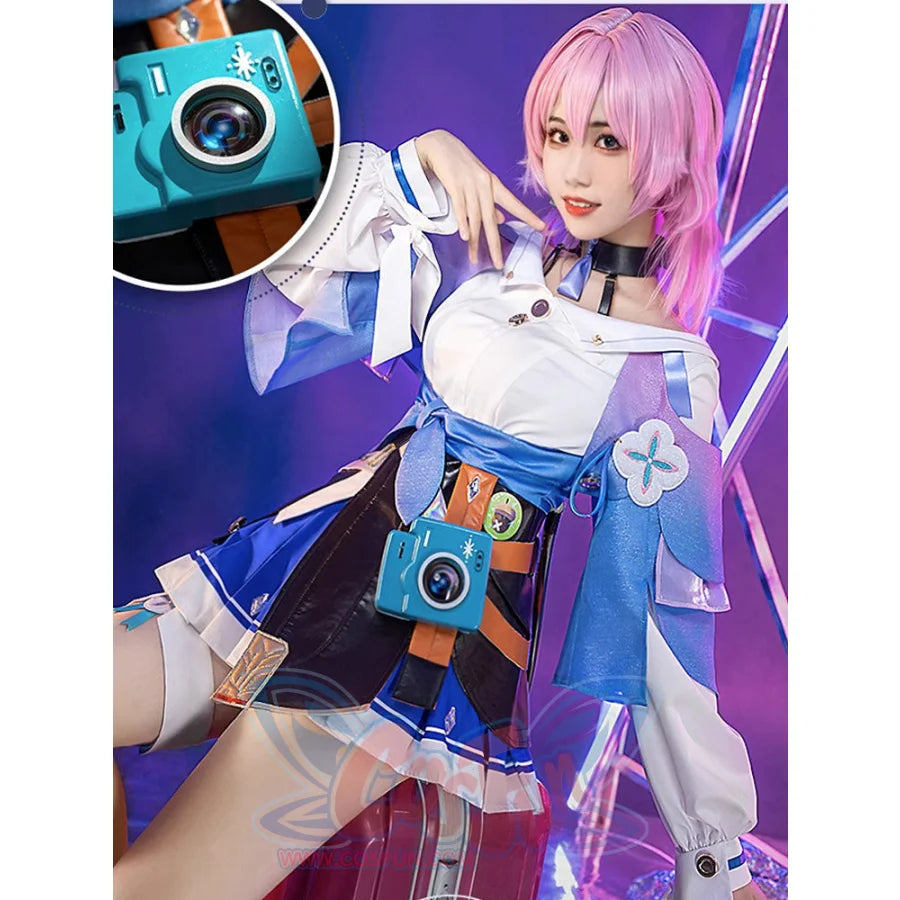 Honkai: Star Rail March 7Th Cosplay Costume/Shoes C07990 Aaa Costumes