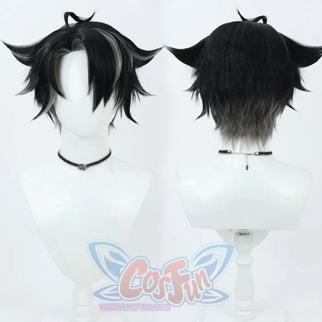 Genshin Impact Wriothesley Cosplay Wig C08630 Wigs