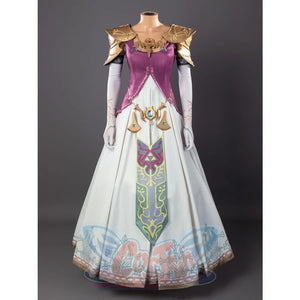 The Legend Of Zelda: Twilight Princess Zelda Cosplay Costumes Dress Mp005257 Xxs / Made To Order