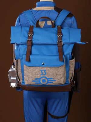 Fallout Lucy MacLean Cosplay Bag Vault 33 Camping Backpack C09039 【IN STOCK + FREE SHIPPING】