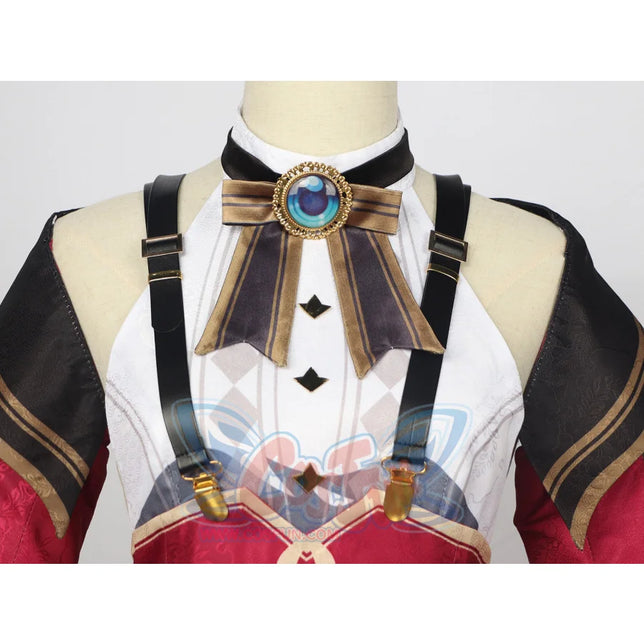 Genshin Impact Charlotte Cosplay Costume C08311E B Costumes