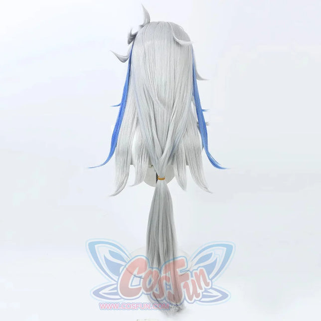 Genshin Impact Neuvillette Cosplay Wig C08584 Wigs