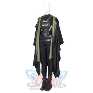 Tv Show Loki Sylvie Cosplay Costume Dark Green Version C00654 Costumes