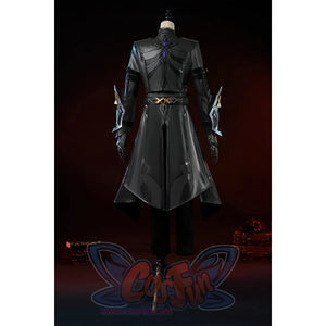 Pre-Sale Genshin Impact Fatui Harbinger The Captain Il Capitano Cosplay Costume C09227 Aaa Costumes