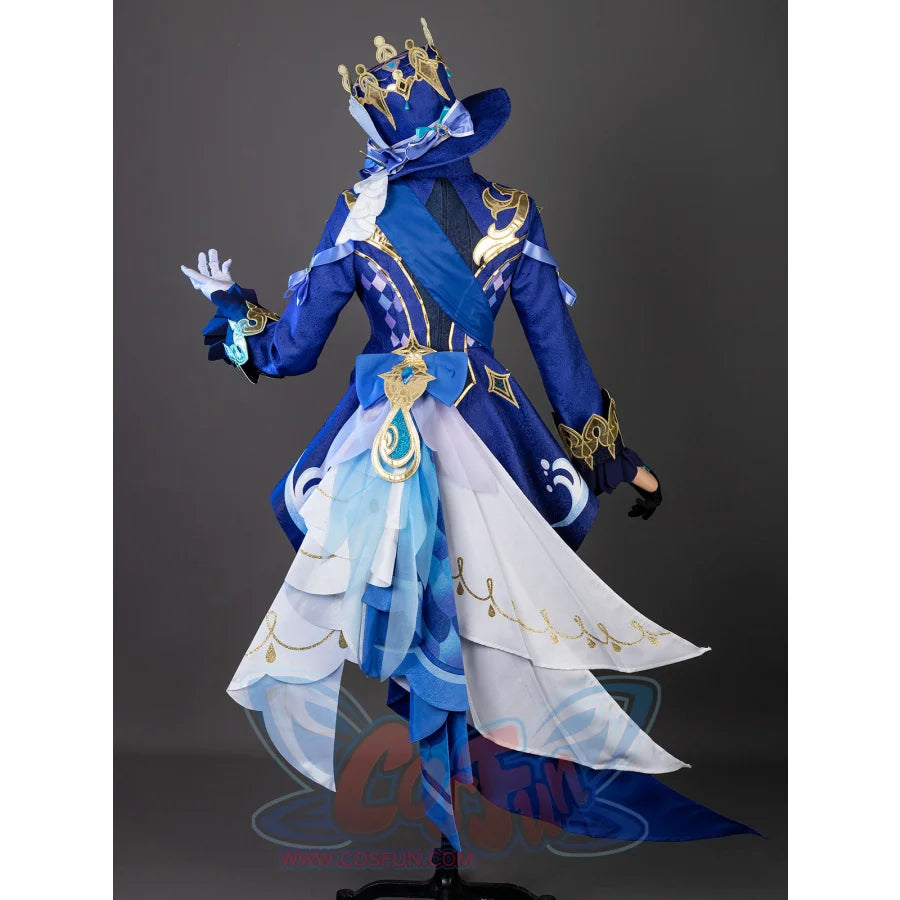 Genshin Impact Furina Hydro Archon Cosplay Costume - cosfun