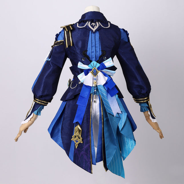 Genshin Impact Xingqiu Bamboo Rain Outfit Cosplay Costume C09028E