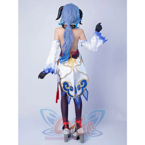 Genshin Impact Ganyu Cosplay Costume Jacquard Upgrade Version C00524 Costumes