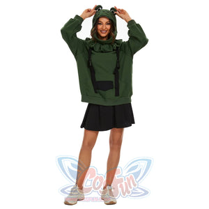 【Ready To Ship + Free Shipping】Cosfun Original Animal Tales: The Frog Prince Green Pullover