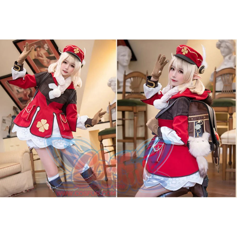 Game Genshin Impact Klee Cosplay Costume C02886 Aaa Costumes