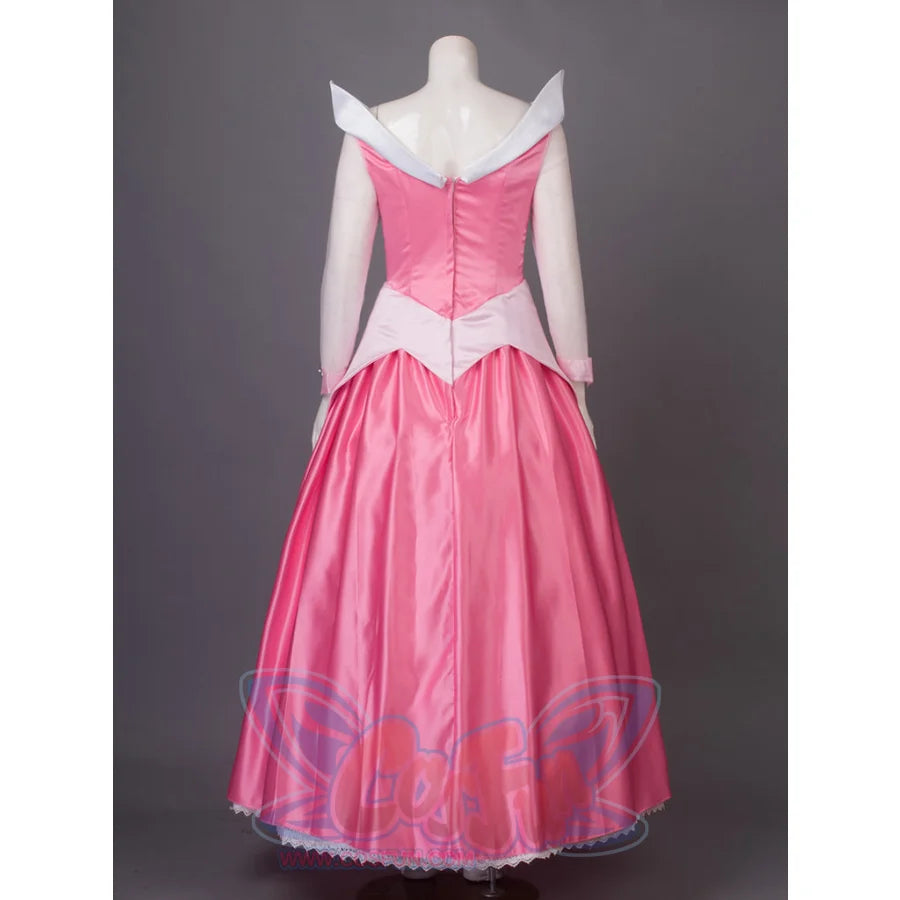 【Ready To Ship】Sleeping Beauty Princess Aurora Cosplay Costumes Ball Gown Dress Mp002020