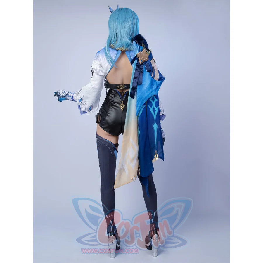 【Clearance】Genshin Impact Eula Cosplay Costume Jacquard Version C00445 Costumes