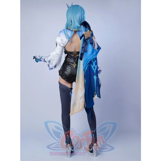 【Clearance】Genshin Impact Eula Cosplay Costume Jacquard Version C00445 Costumes