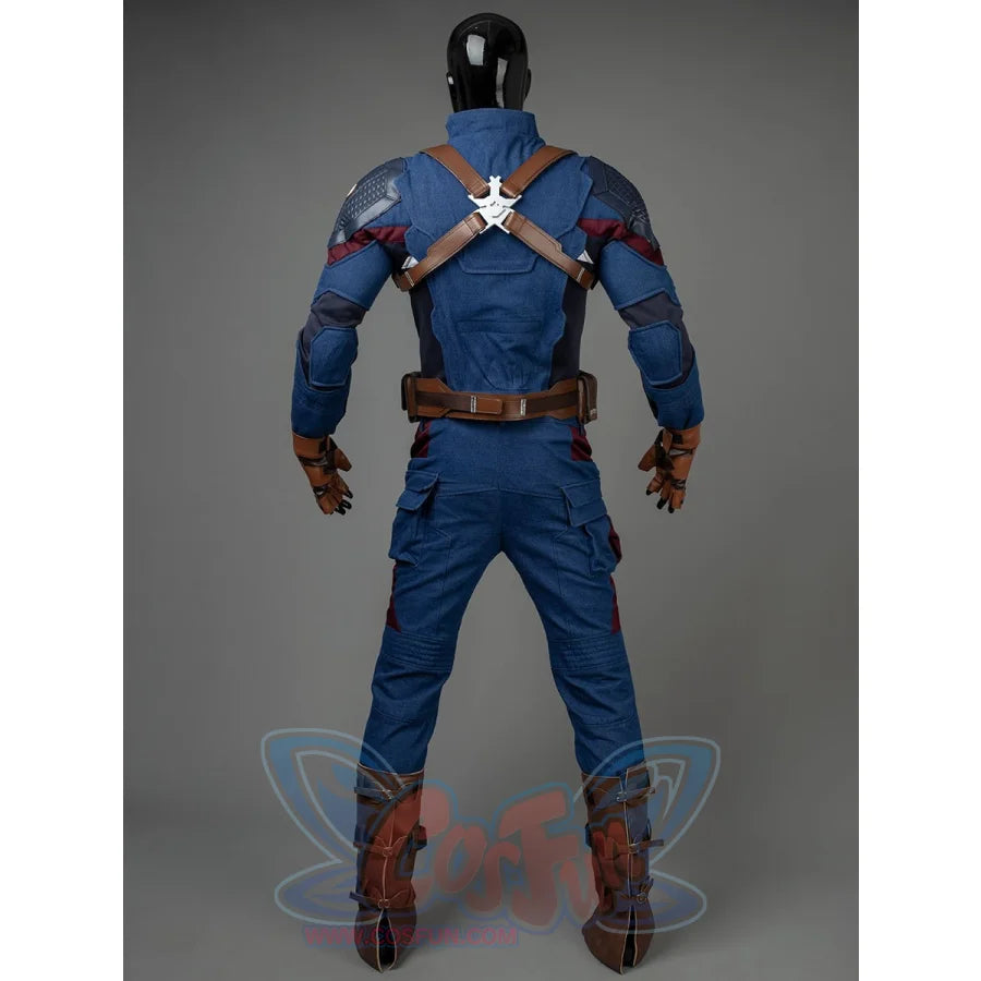 Sale Price ! Endgame Captain America Steve Rogers Cosplay Costume Mp005361 Costumes