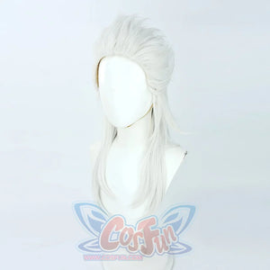 Genshin Impact Fatui Harbinger Jester Pierro Cosplay Wig C09286 Wigs