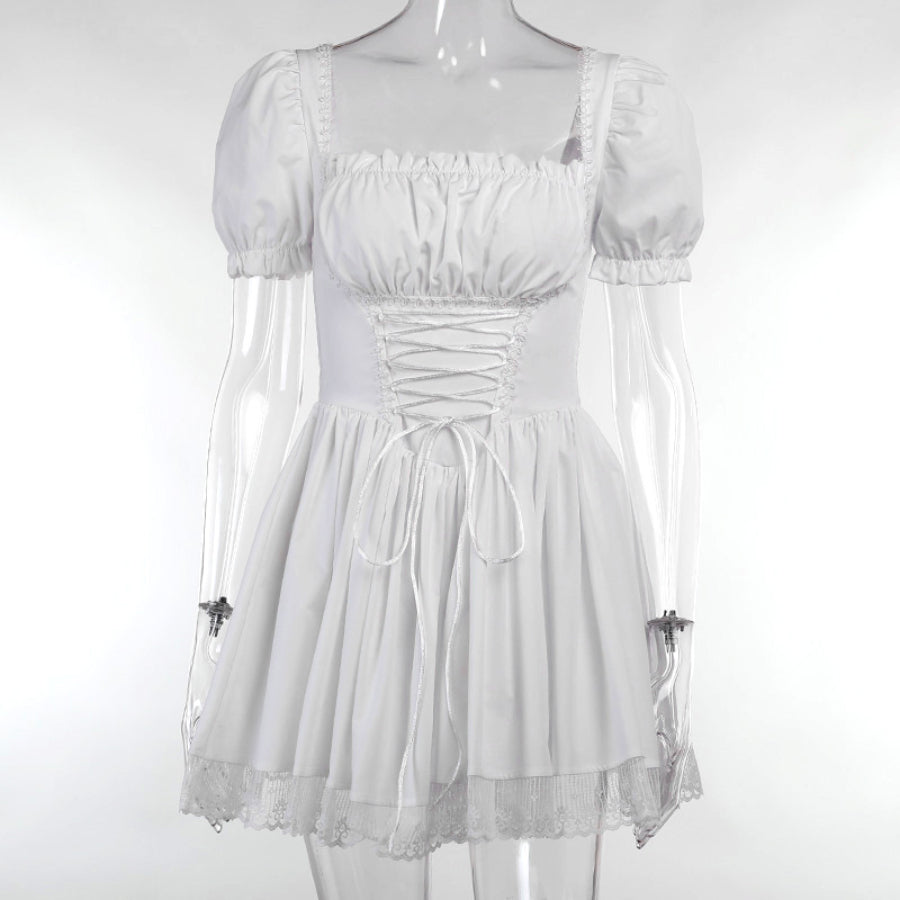 Royal Style Sweet High Waist Lolita Bubble Dress