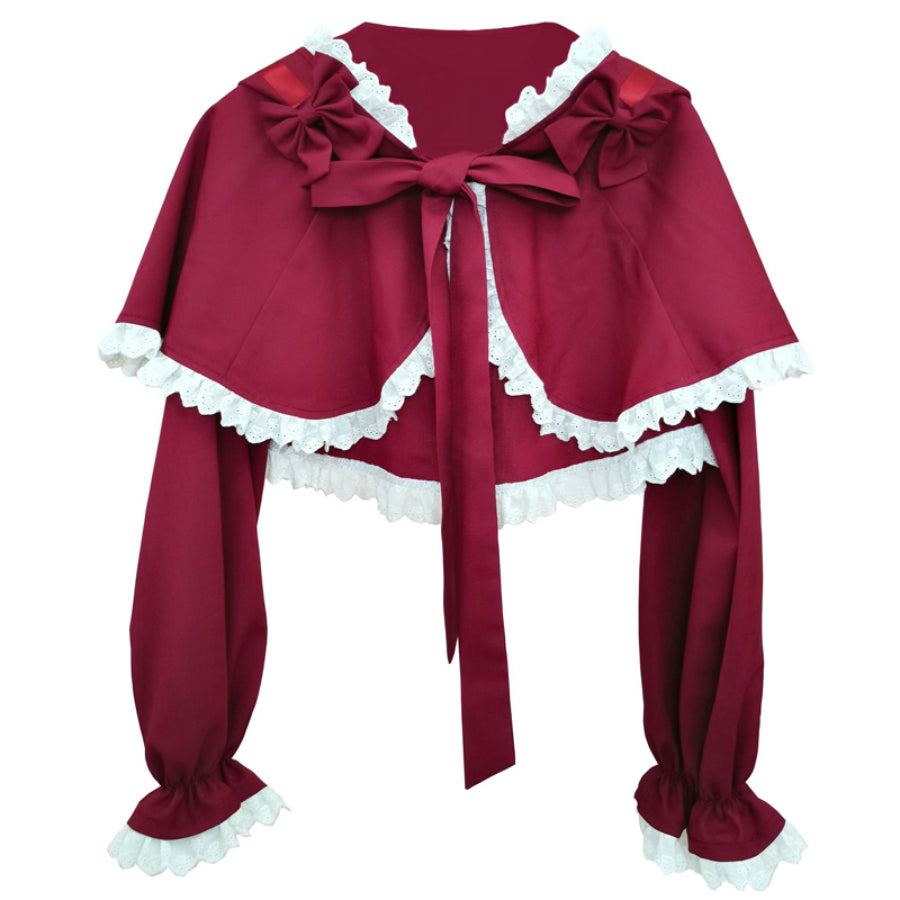 Little Red Riding Hood Sweet and Lovely Lolita Jumper Skirt S22812