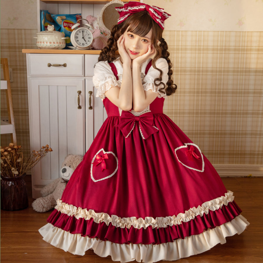 Summer Sweet and Lovely Lolita Jumper Skirt