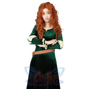 Brave Merida Cosplay Costumes Indigene Retro Dress Mp003883