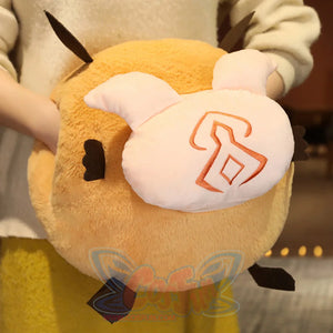 Genshin Impact Hilichurl Cosplay Plush Doll Hand Warmer C07568 Brown